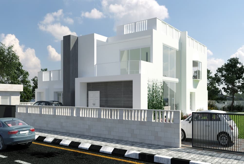 3D Exterior Rendering example 1