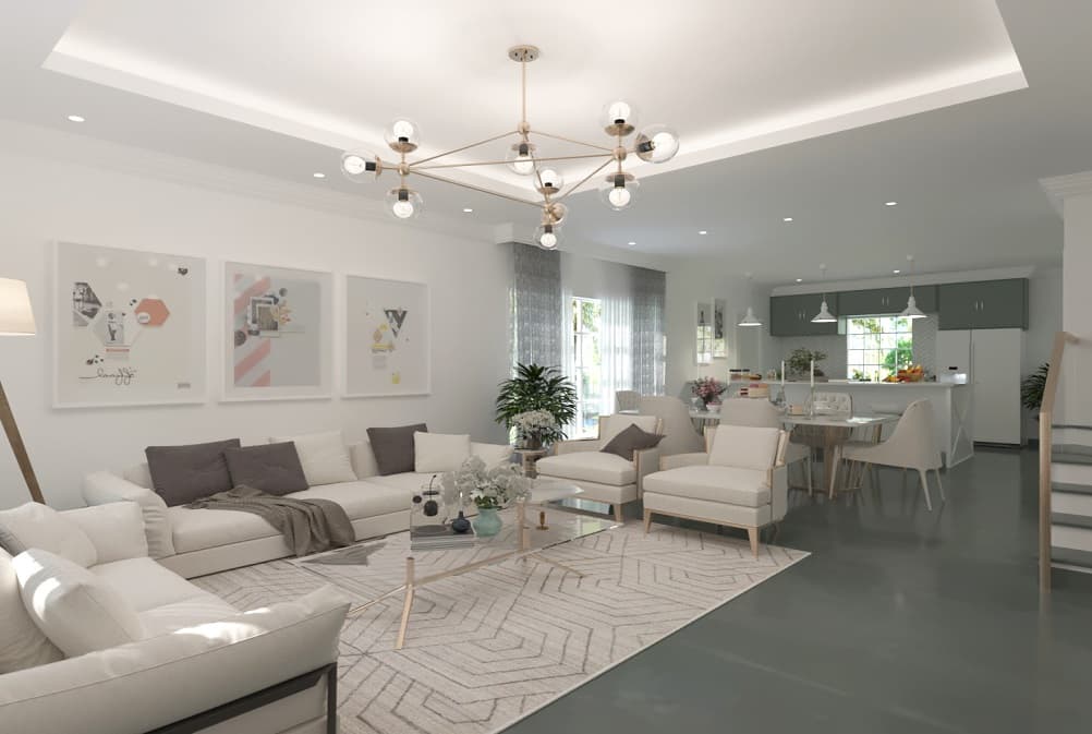 3D Interior Rendering example 2