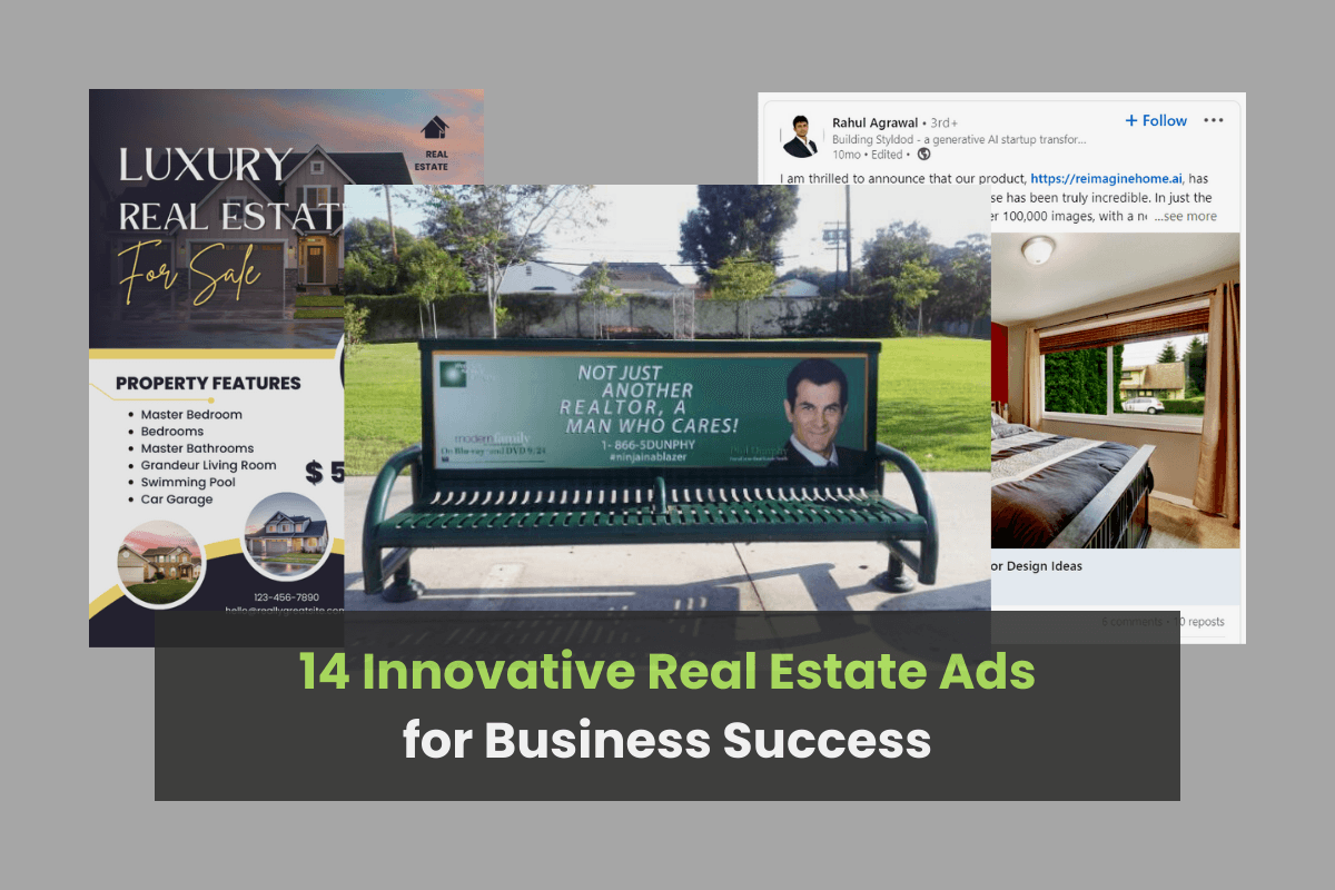 14 Innovative Real Estate Ads for Business Success