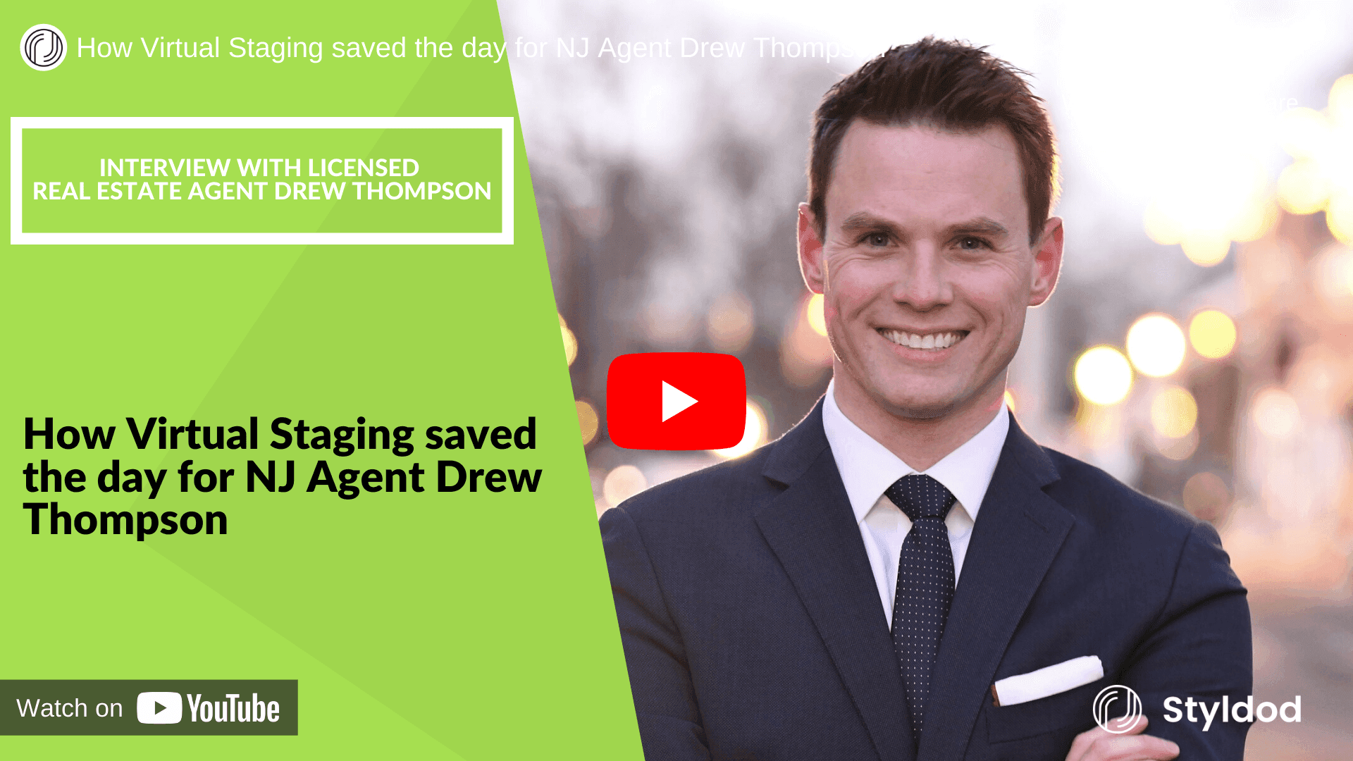 Why Virtual Staging For Real Estate? How Staging Saved The Day for Drew Thompson